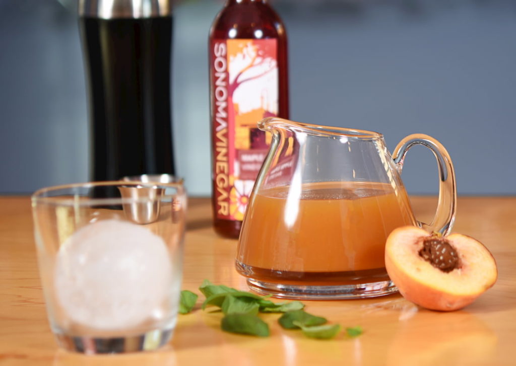 PEACH SHRUB CHAMPAGNE VINEGAR Sonoma Vinegar